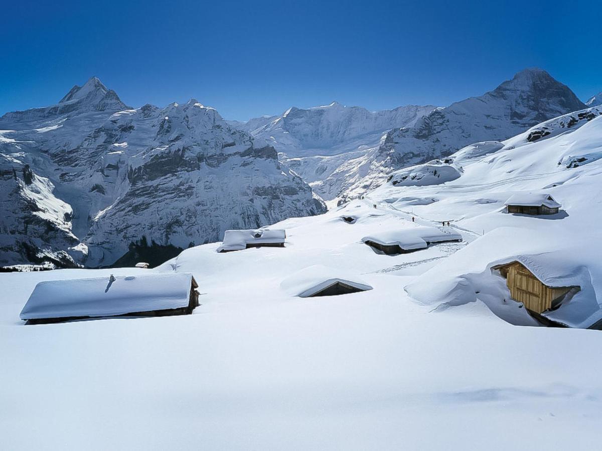 Apartment Chalet Bärgsunna-4 Grindelwald Exterior foto